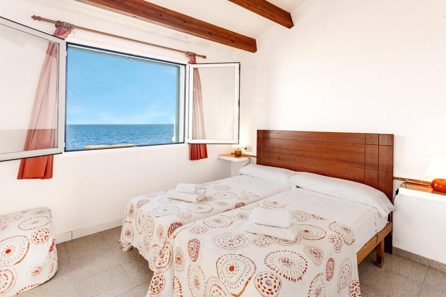 Villa Victor - Primera Linea Mar, Vista A Puesta De Sol Cala'N Blanes  Luaran gambar