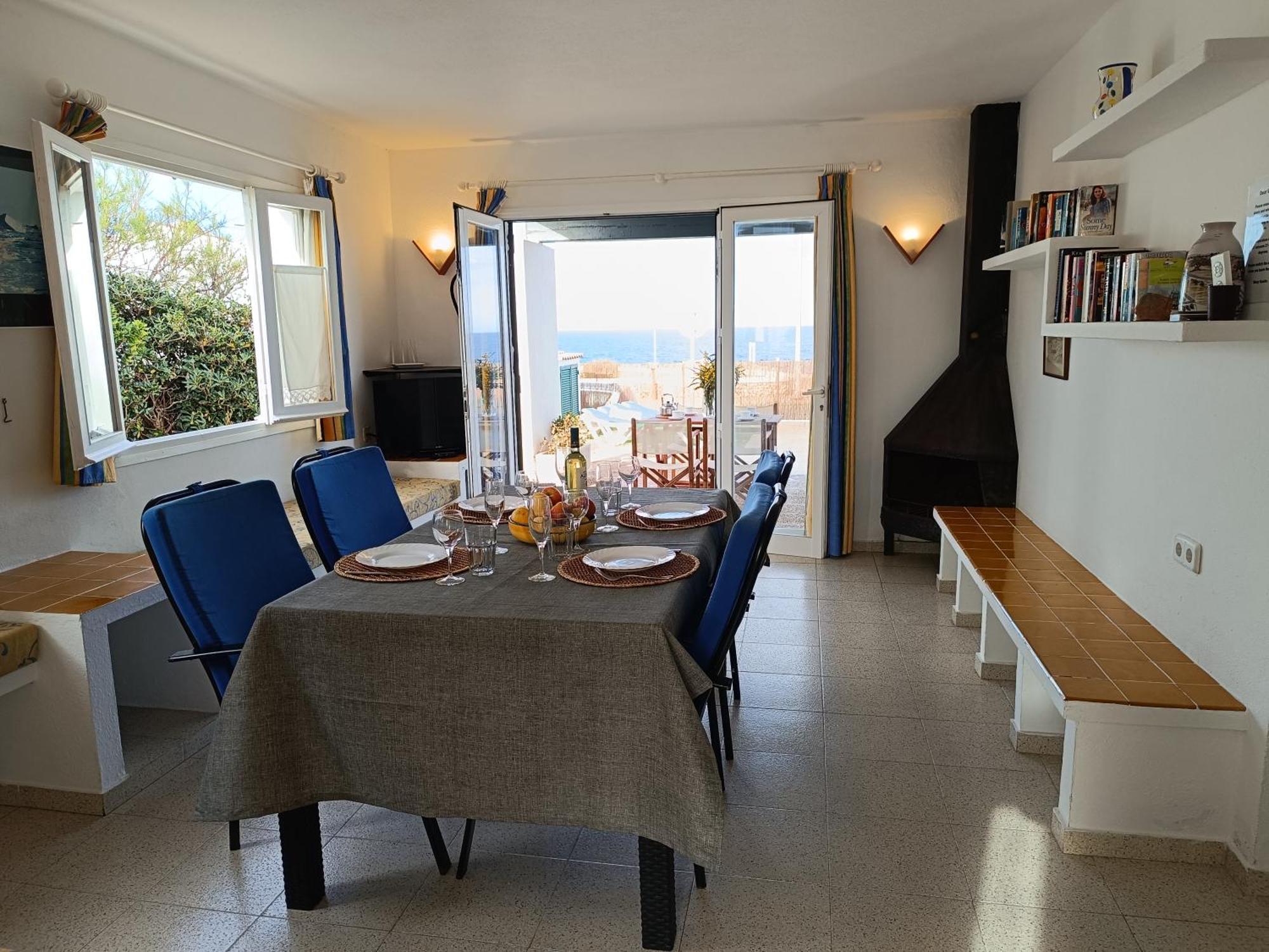 Villa Victor - Primera Linea Mar, Vista A Puesta De Sol Cala'N Blanes  Luaran gambar